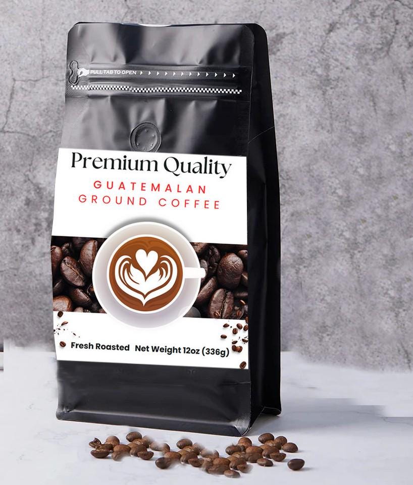 Guatemalan Premium Coffee -Whole - Grain options 12oz - Mayan Fair Trade