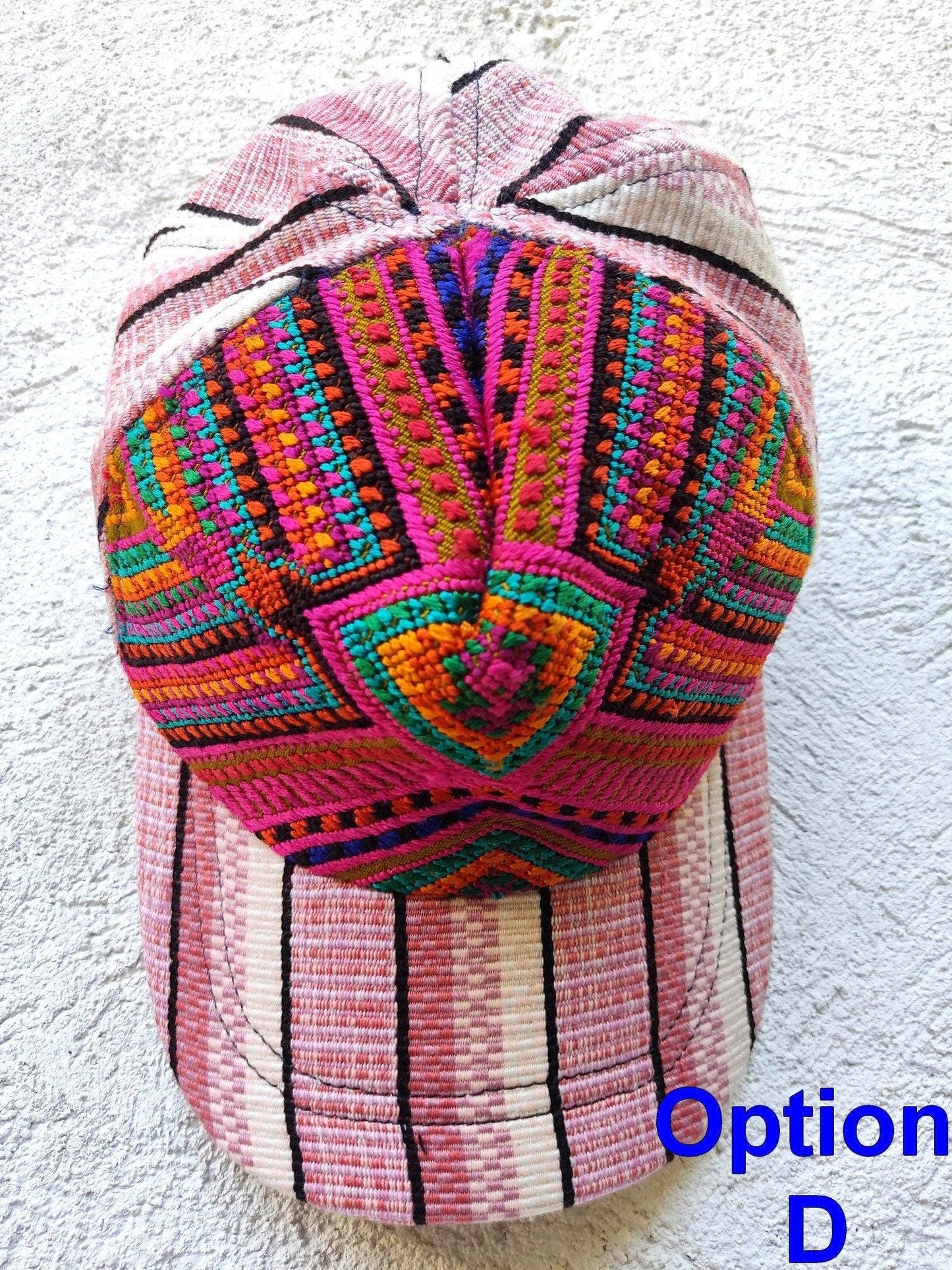 Guatemalan unisex upcycled huipil cap