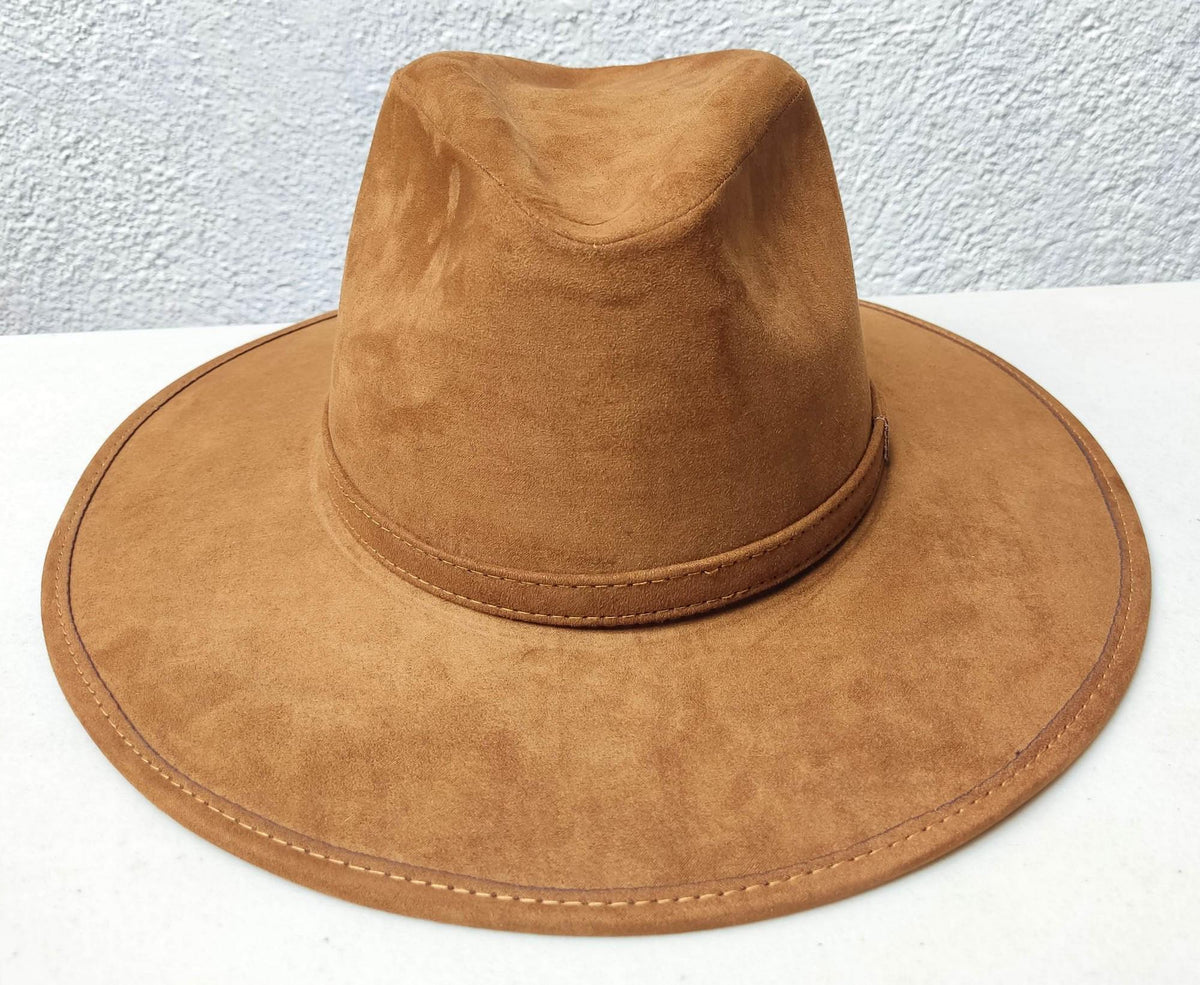Guatemalan embroidery suede ladies hat