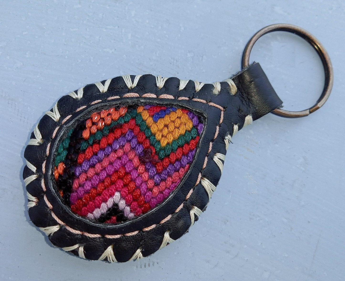Genuine Leather/Huipil Key Chains