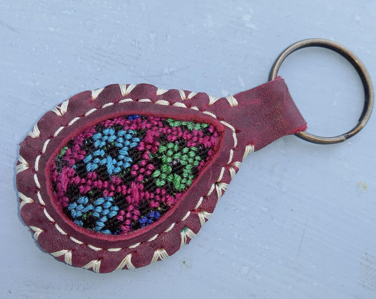 Genuine Leather/Huipil Key Chains
