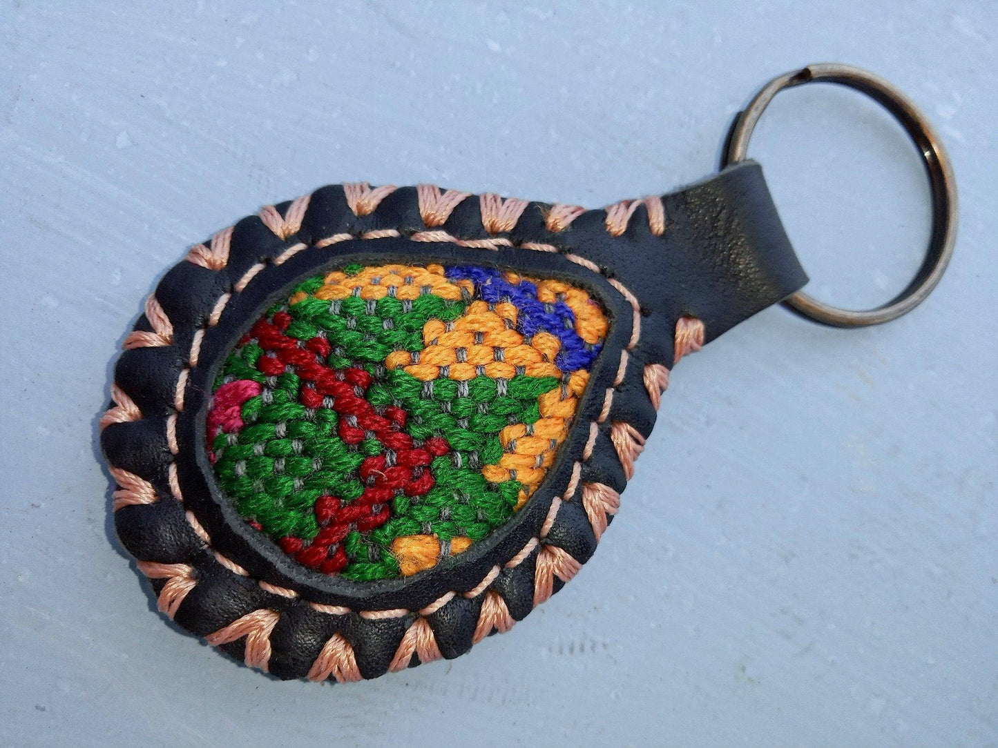 Genuine Leather/Huipil Key Chains