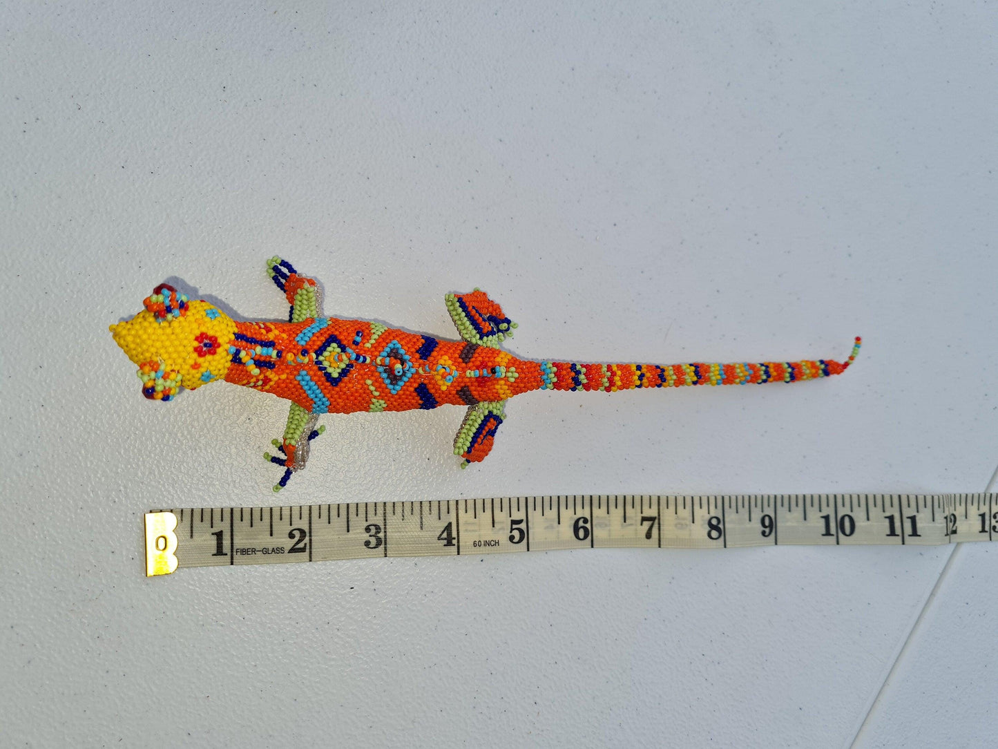 Czech Glass Hand Beaded Iguana Lizard Alligator Turtle Frog Ornament