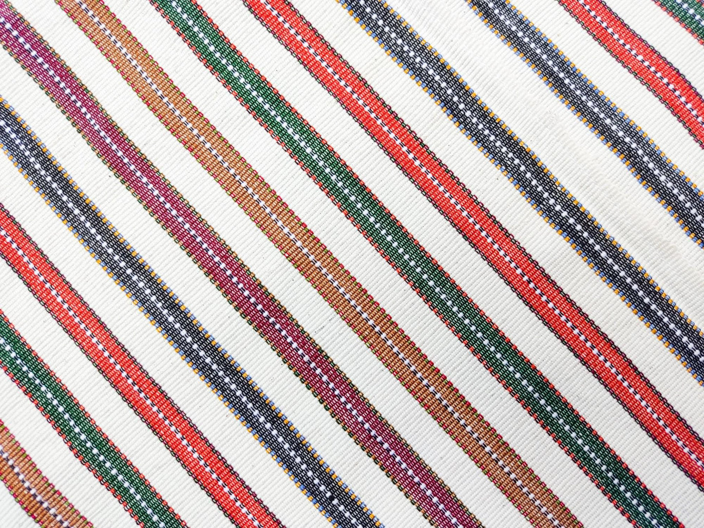 Guatemalan Handwoven Multicolor TSUTE - Tablecloth - Throw