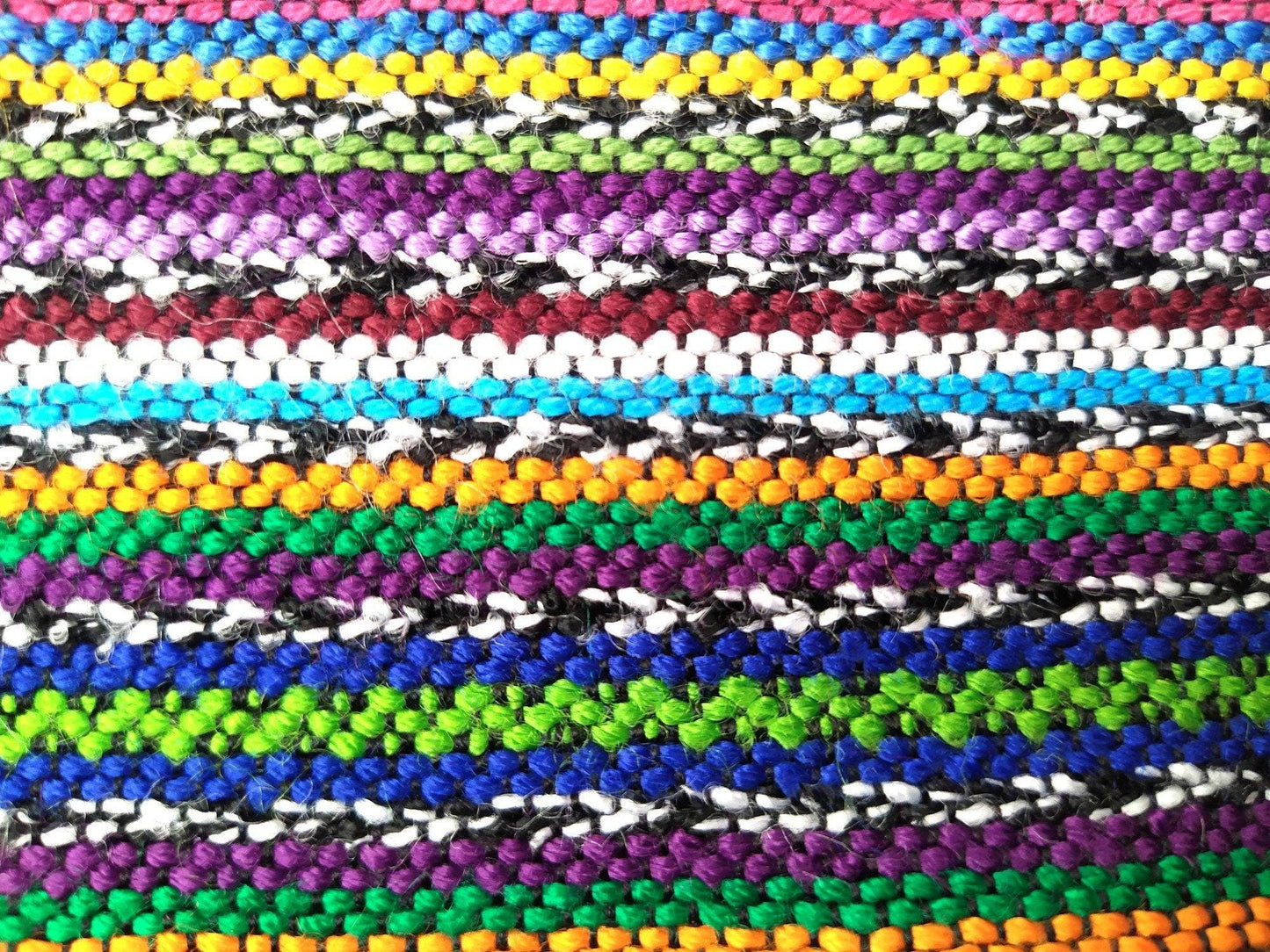 Cotton Unique Black Handmade WEAVED -San Juan COMALAPA- Huipil