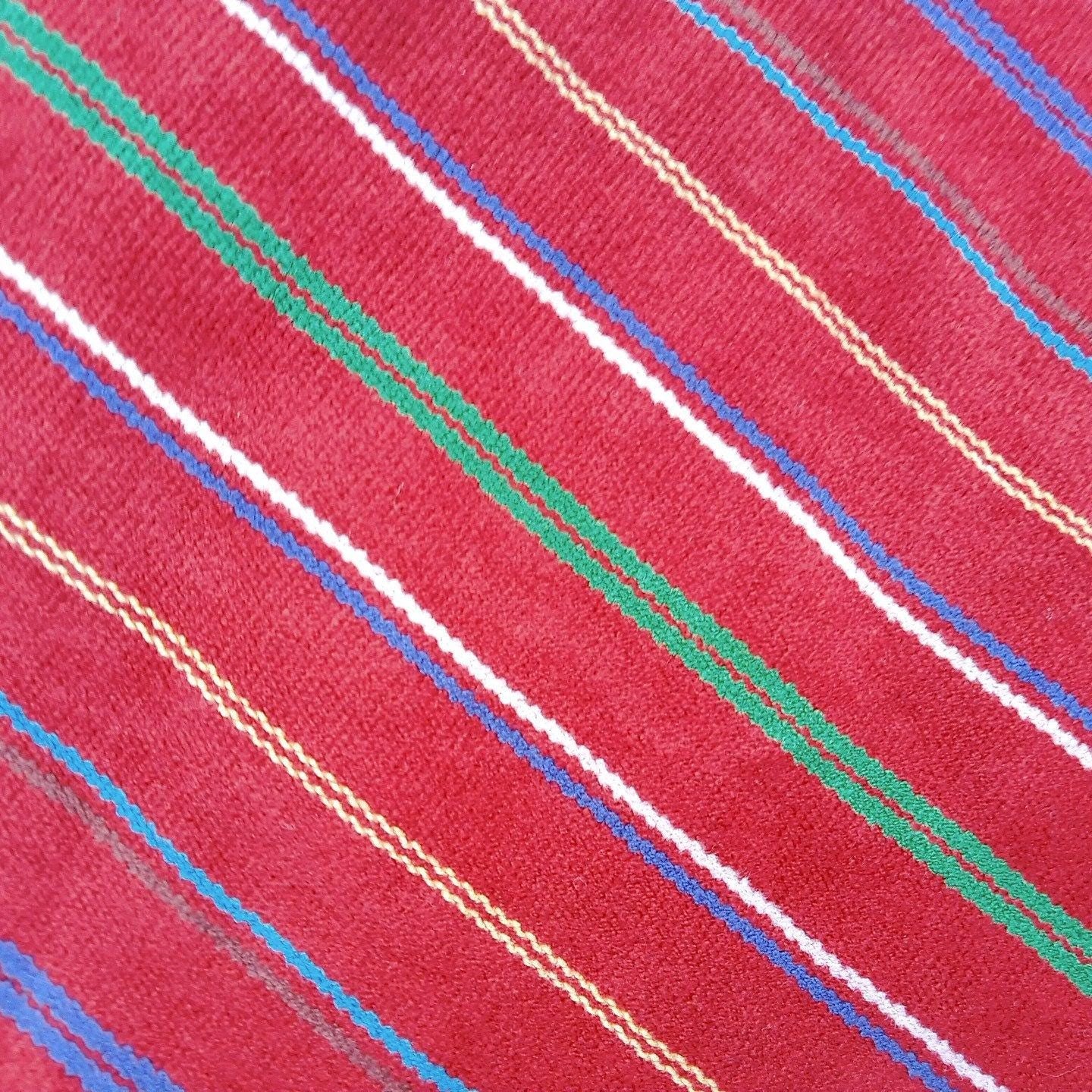 Vintage Guatemalan Unique Handmade Weaved Cotton RED Color -Mayan ROOSTERS Santo Domingo XENACOJ huipil-