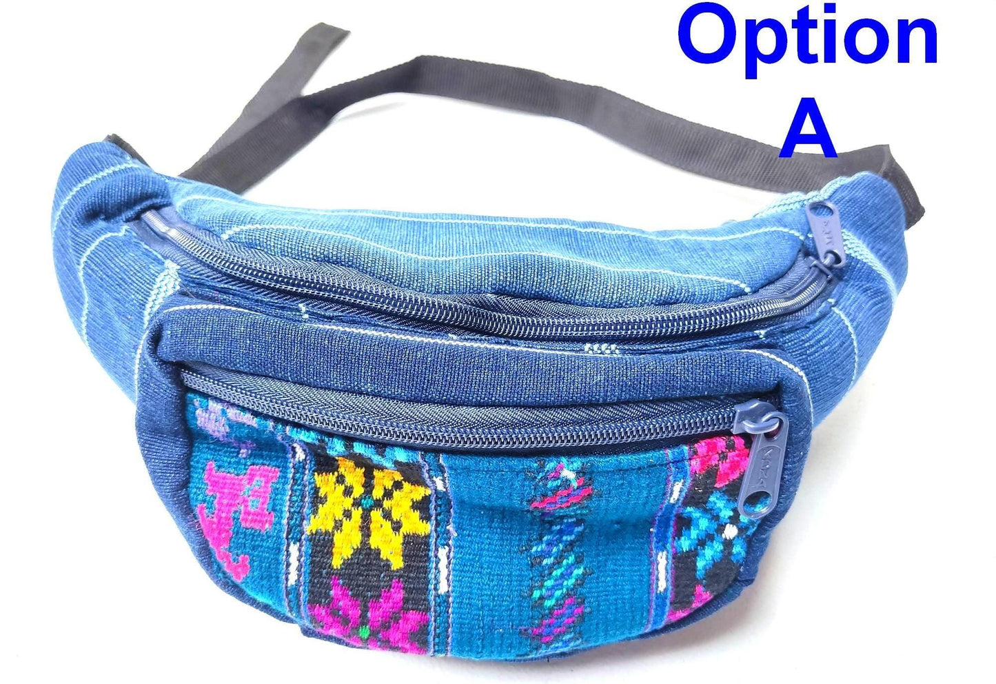 Guatemalan Weaved Multipocket Fanny Pack