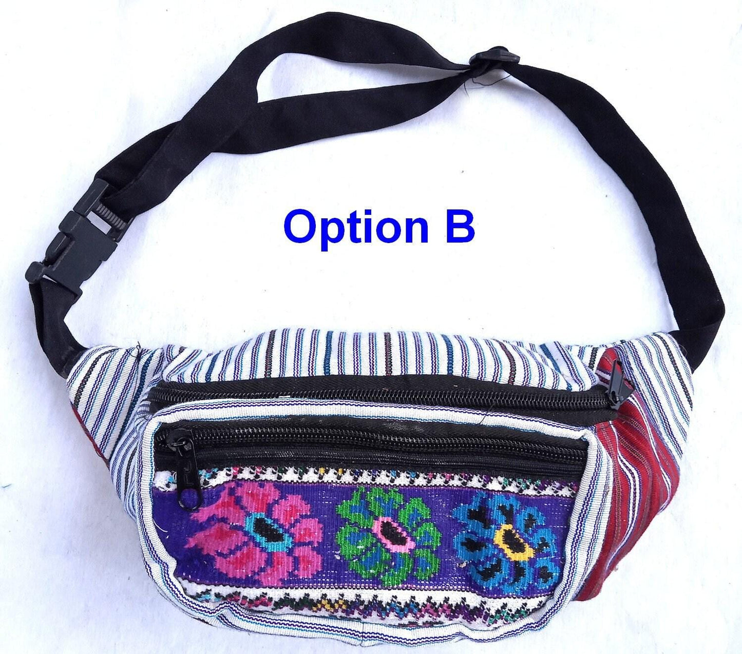 Guatemalan Weaved Multipocket Fanny Pack