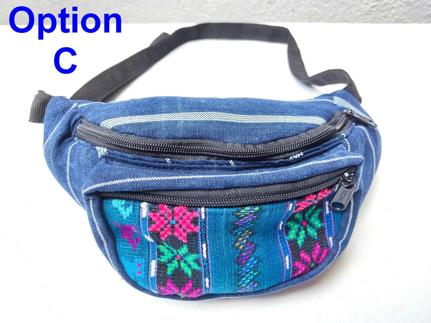 Guatemalan Weaved Multipocket Fanny Pack