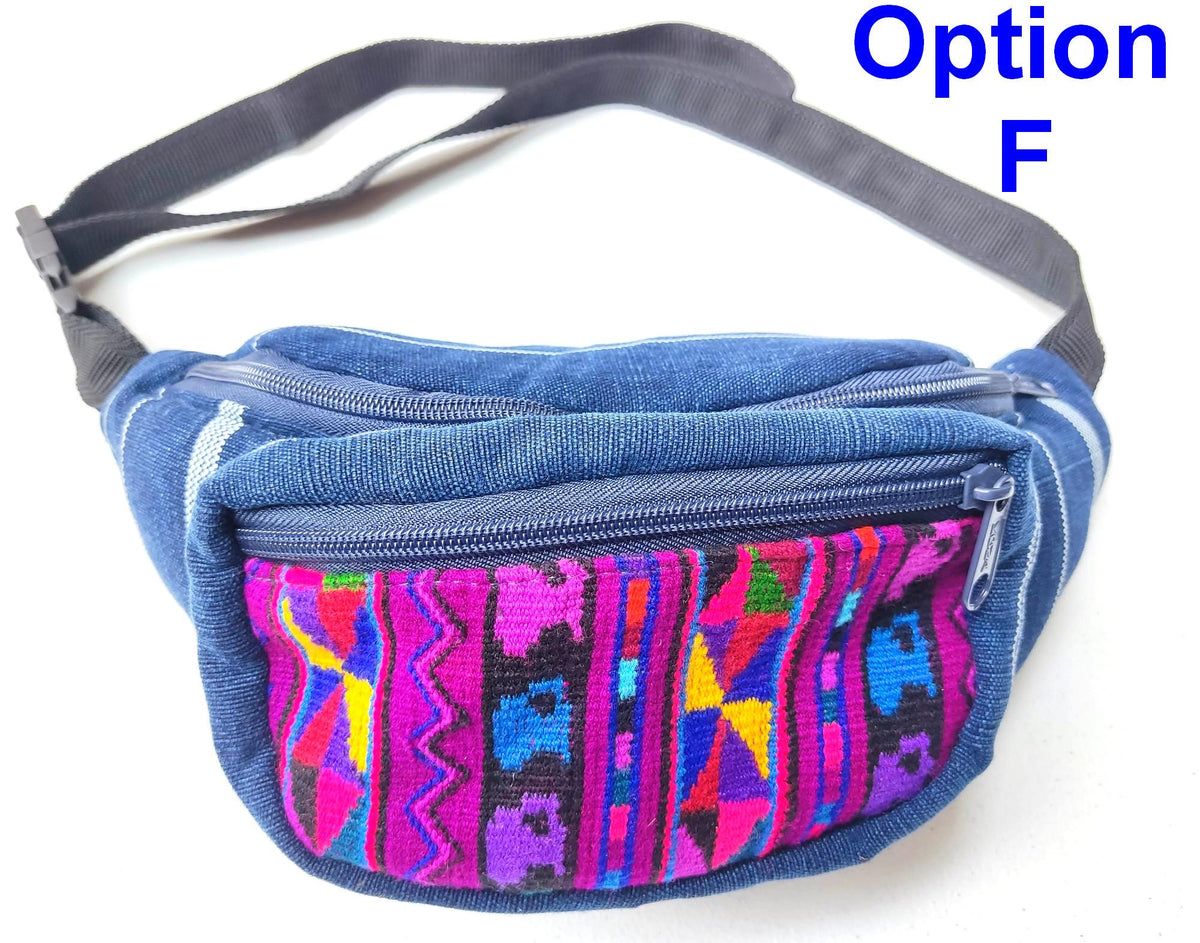 Guatemalan Weaved Multipocket Fanny Pack