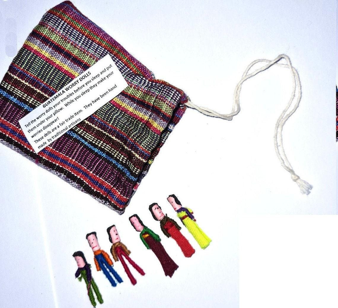 Worry Dolls, Wooden Doll, Artist Dolls