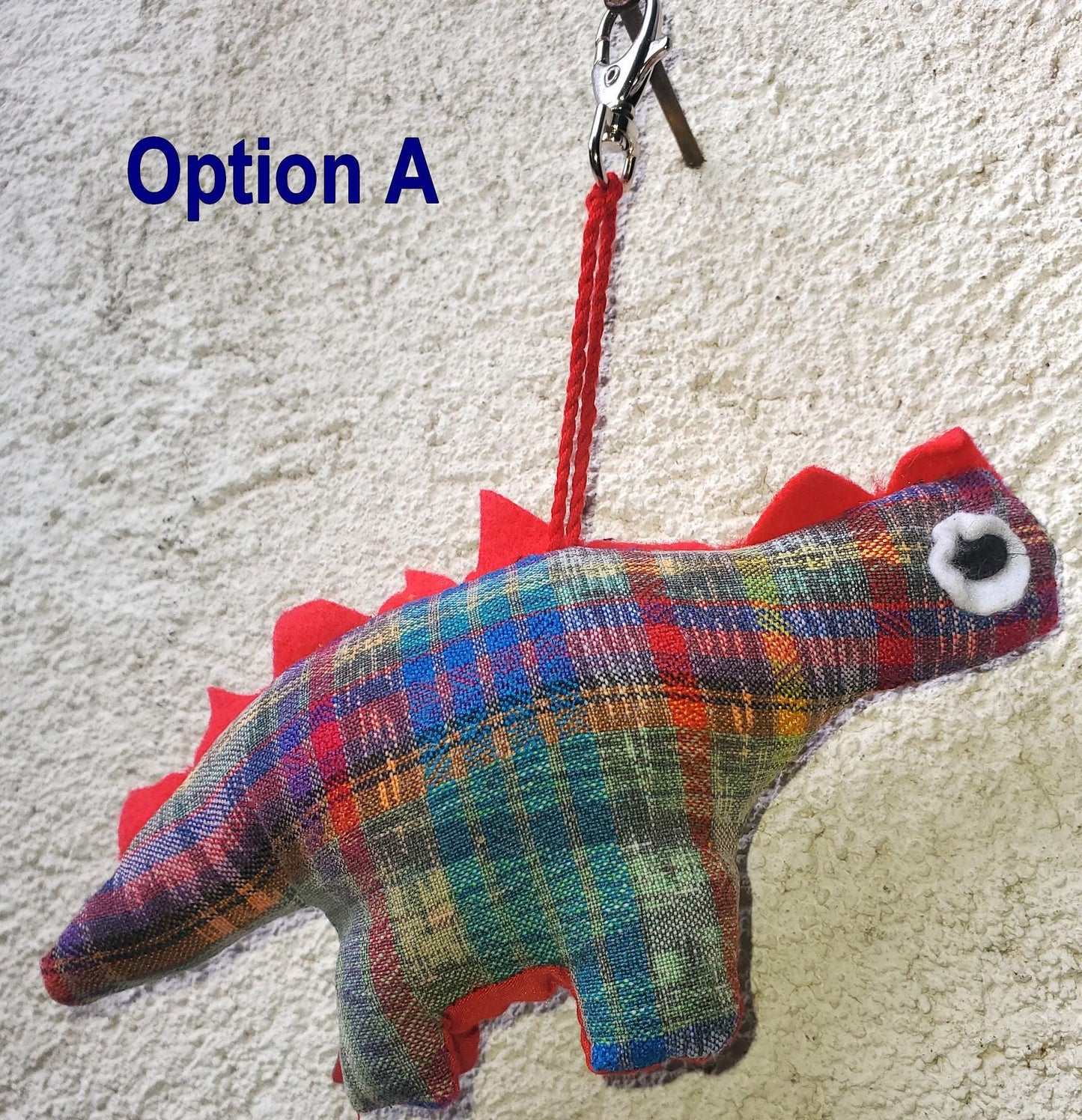 Guatemalan Stuffed Toy DINOSAUR Ornament Hanging
