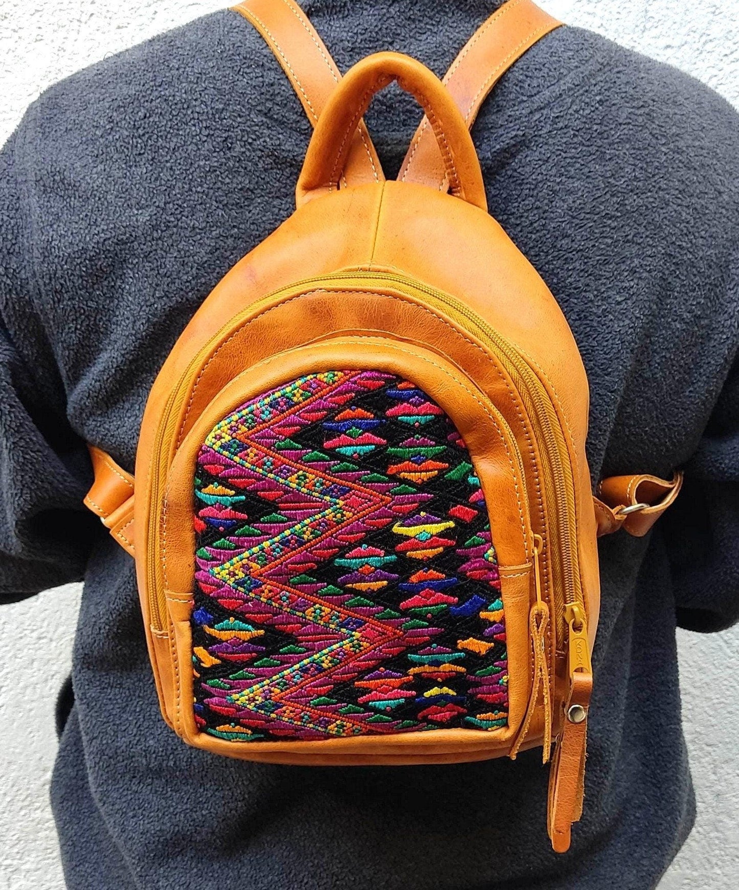 Tan Bag, Brown Backpack