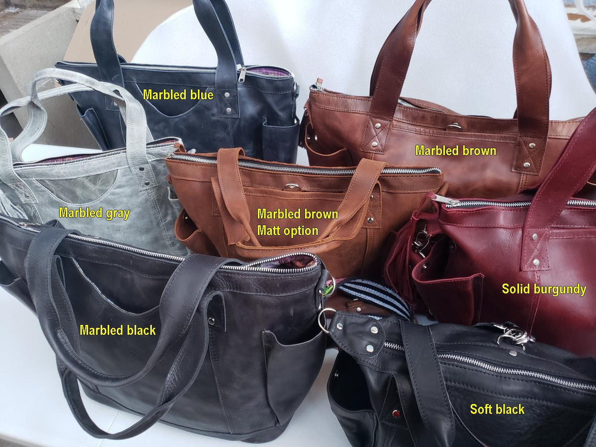 Black Genuine LEATHER CONVERTIBLE BACKPACK Bag - Aesthetic Full Grain Leather Handles cross body And Handbags