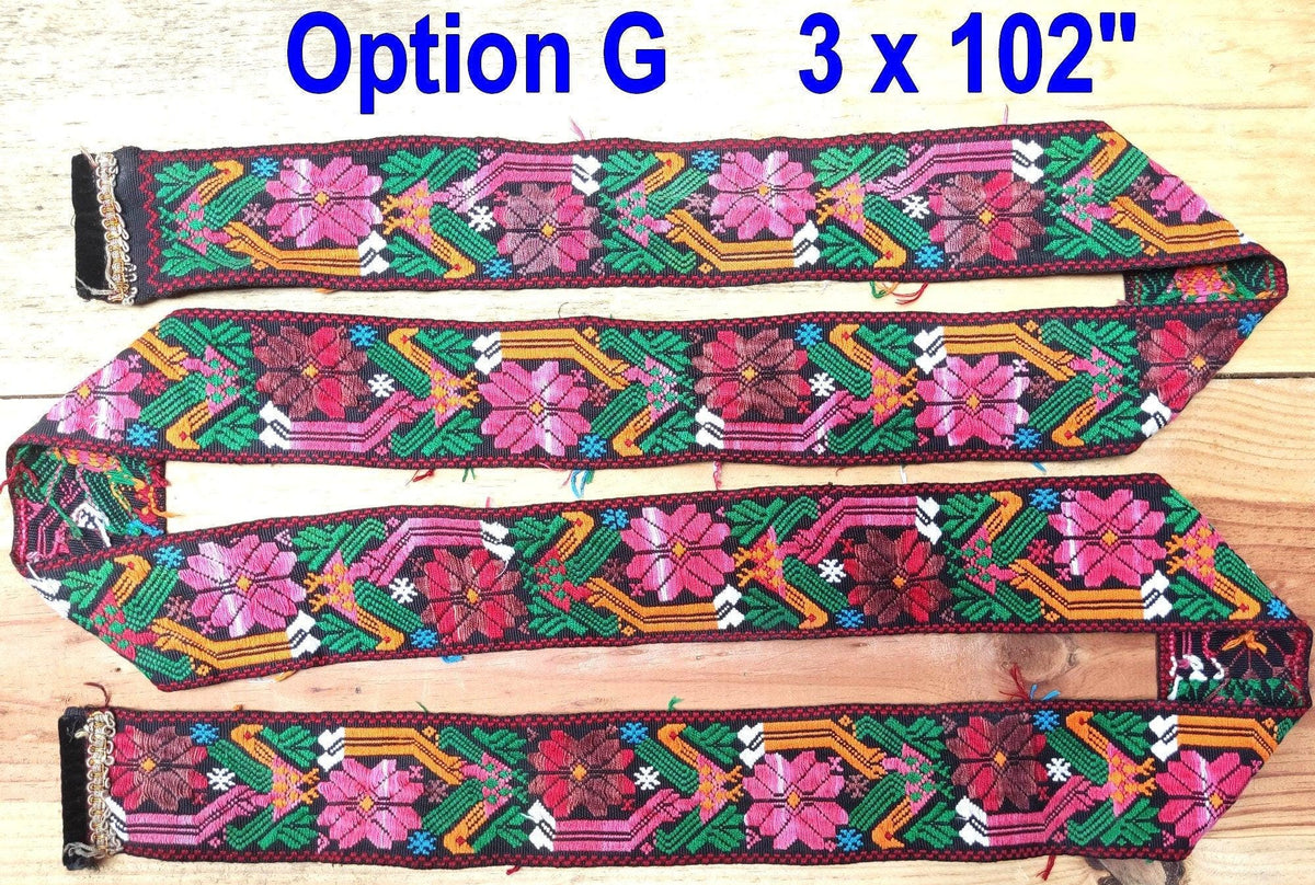 Vintage unique Guatemala handmade weaved cotton tocoyal