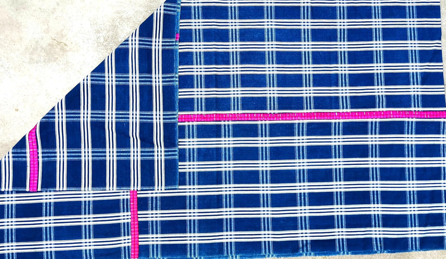 GUATEMALAN Santa Maria De Jesus Cotton CORTE FABRIC Per Yard - Vintage Embroidered Hand Woven Fabric