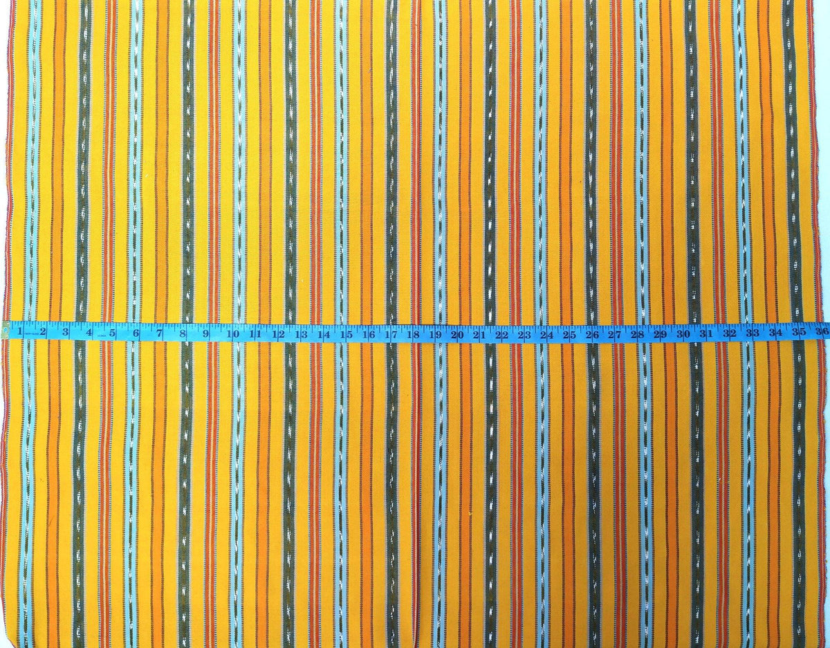 GUATEMALAN Handwoven Ethnic TEXTILE Vintage FABRIC Per Yard - Unique Hand weaved Textile Fabric For Multiple Purposes
