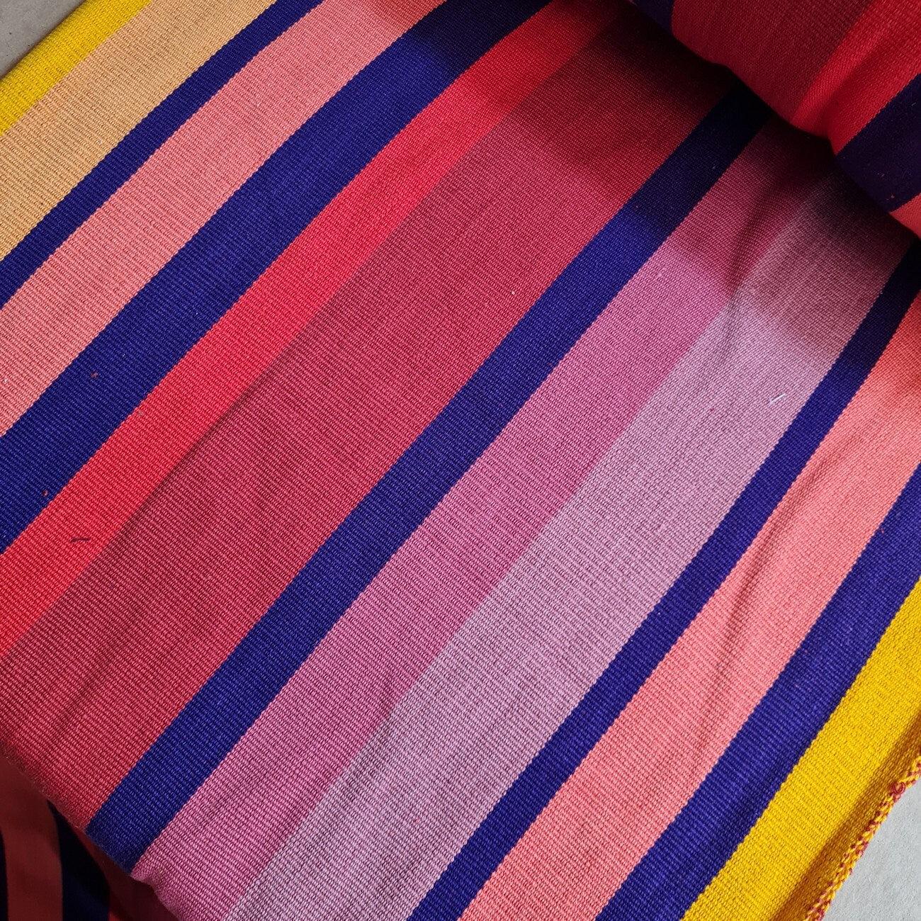 GUATEMALAN Handwoven Ethnic TEXTILE Vintage FABRIC Per Yard - Unique Hand weaved Textile Fabric For Multiple Purposes