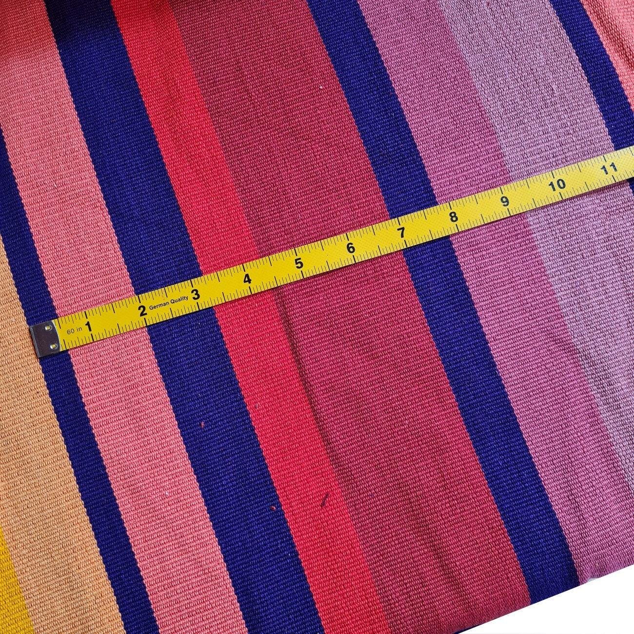 GUATEMALAN Handwoven Ethnic TEXTILE Vintage FABRIC Per Yard - Unique Hand weaved Textile Fabric For Multiple Purposes