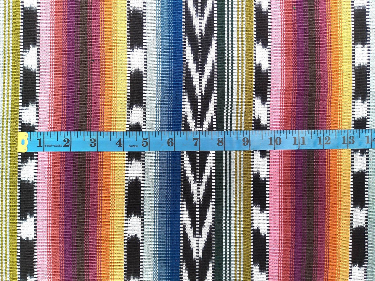 GUATEMALAN Handwoven Ethnic TEXTILE Vintage FABRIC Per Yard - Unique Hand weaved Textile Fabric For Multiple Purposes