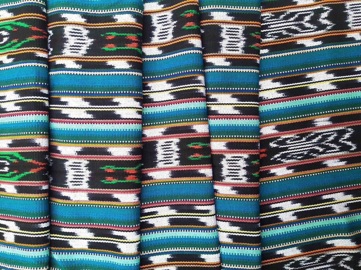 GUATEMALAN Handwoven Ethnic TEXTILE Vintage FABRIC Per Yard - Unique Hand weaved Textile Fabric For Multiple Purposes
