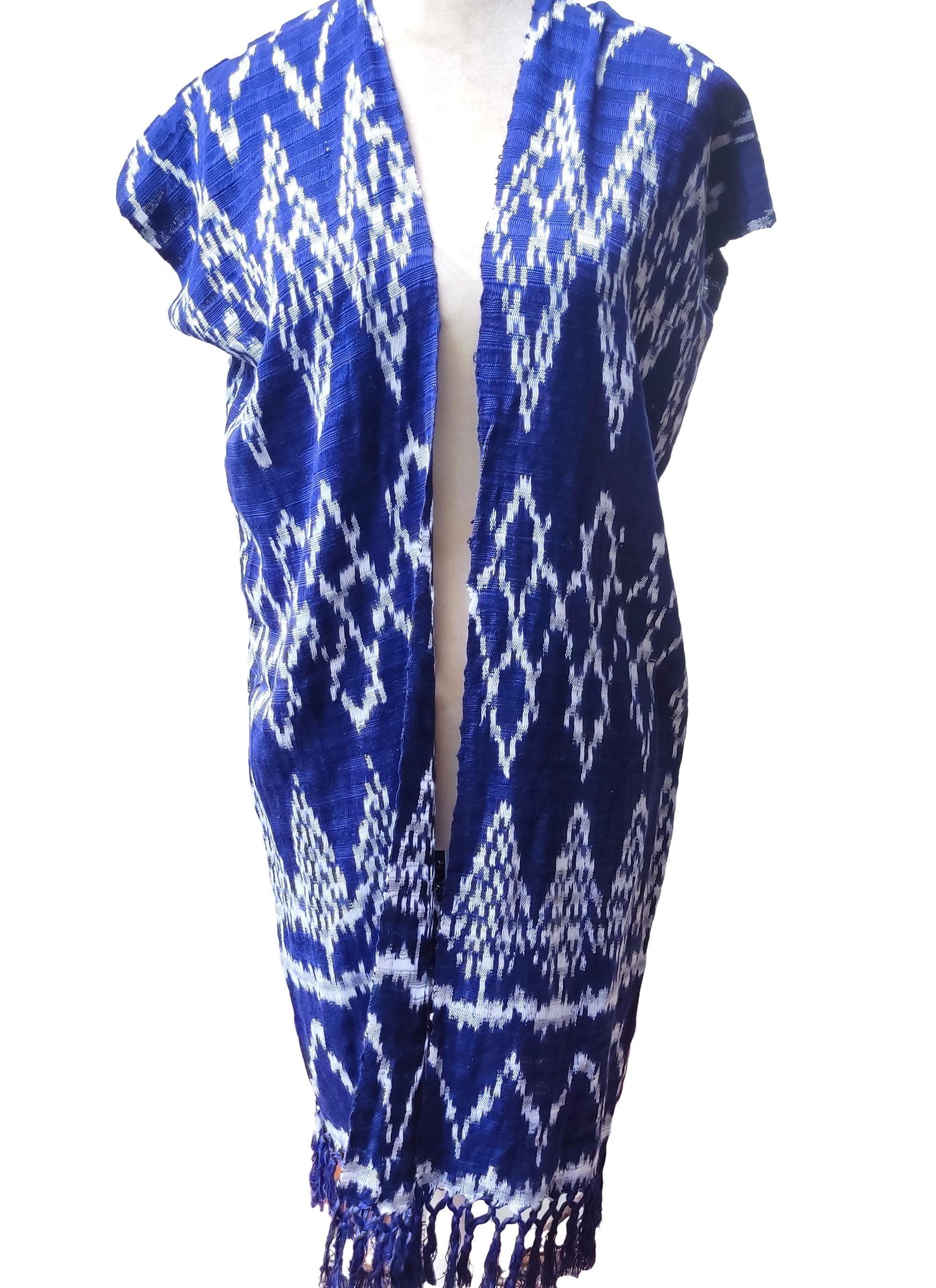 Guatemalan Ligth-weigth Ikat cotton KIMONO Variety of colors