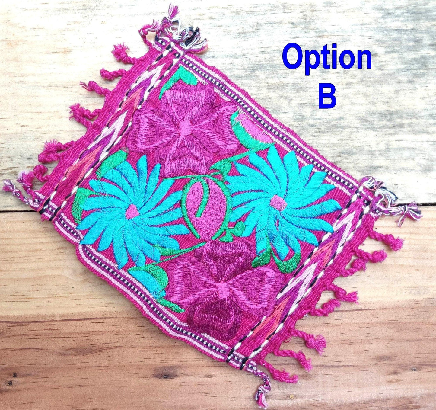 20x20 Cm COTTON Textile GUATEMALA COASTER Set Available In Multiple Colors - Pretty Ornament Square Coaster
