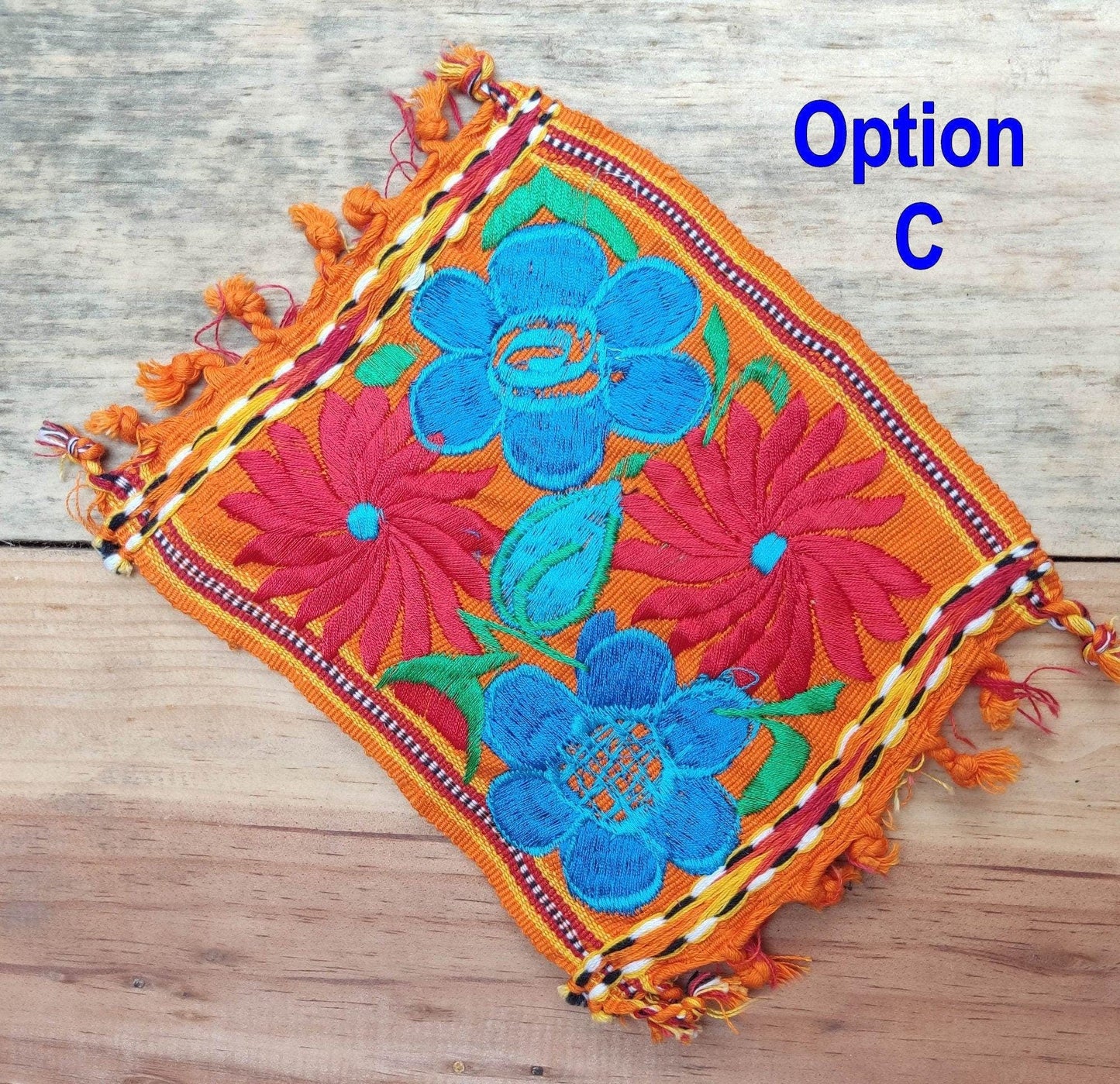 20x20 Cm COTTON Textile GUATEMALA COASTER Set Available In Multiple Colors - Pretty Ornament Square Coaster