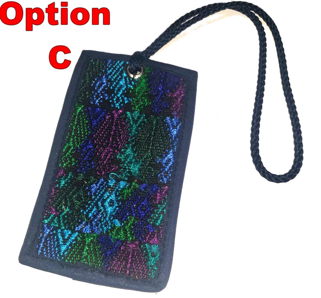 Guatemalan Huipil LUGGAGE TAG