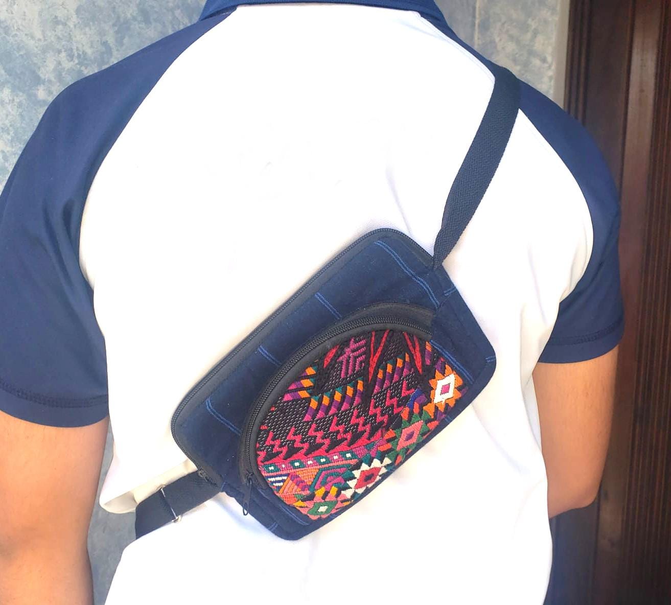 Guatemalan Weaved CHICHICASTENANGO Multipocket Fanny Pack