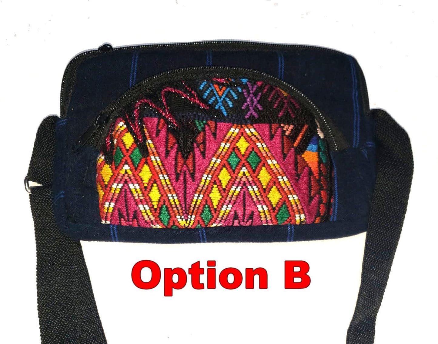 Guatemalan Weaved CHICHICASTENANGO Multipocket Fanny Pack
