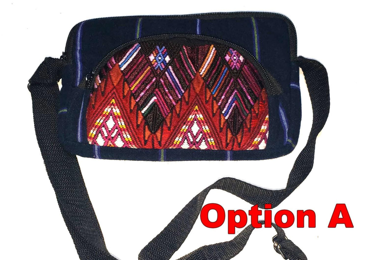 Guatemalan Weaved CHICHICASTENANGO Multipocket Fanny Pack