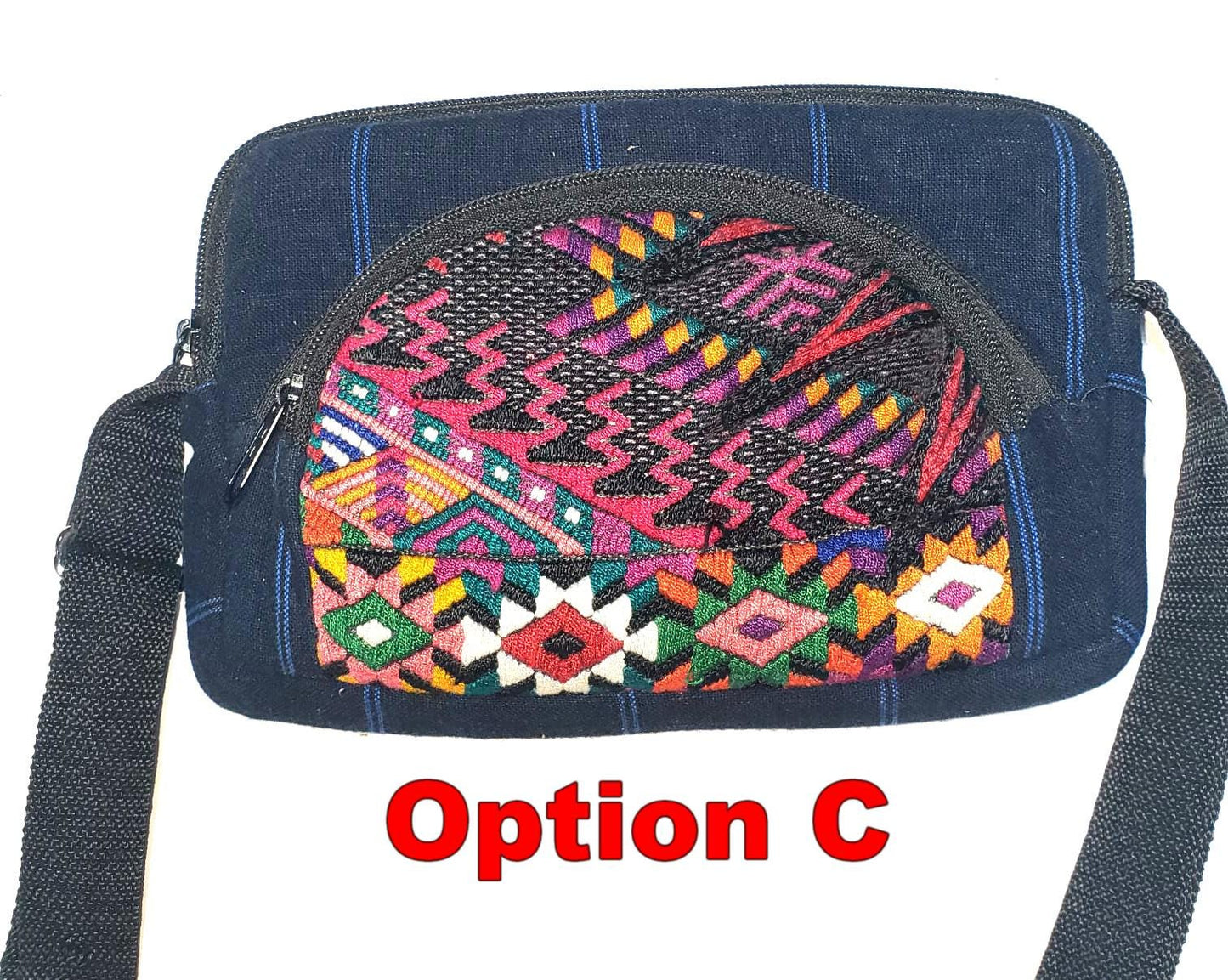 Guatemalan Weaved CHICHICASTENANGO Multipocket Fanny Pack