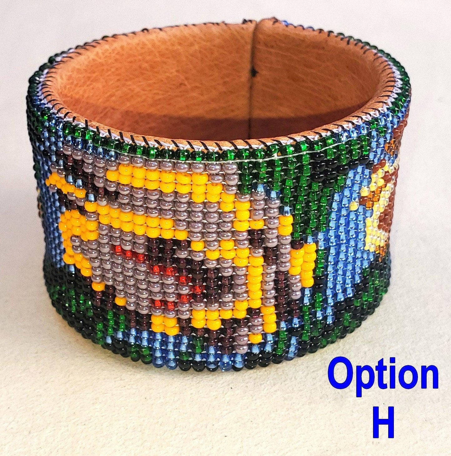 Festival BEADED CUFF Handmade BRACELET