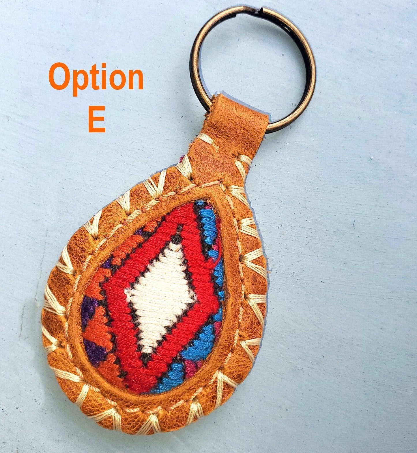 Genuine Leather/Huipil Key Chains