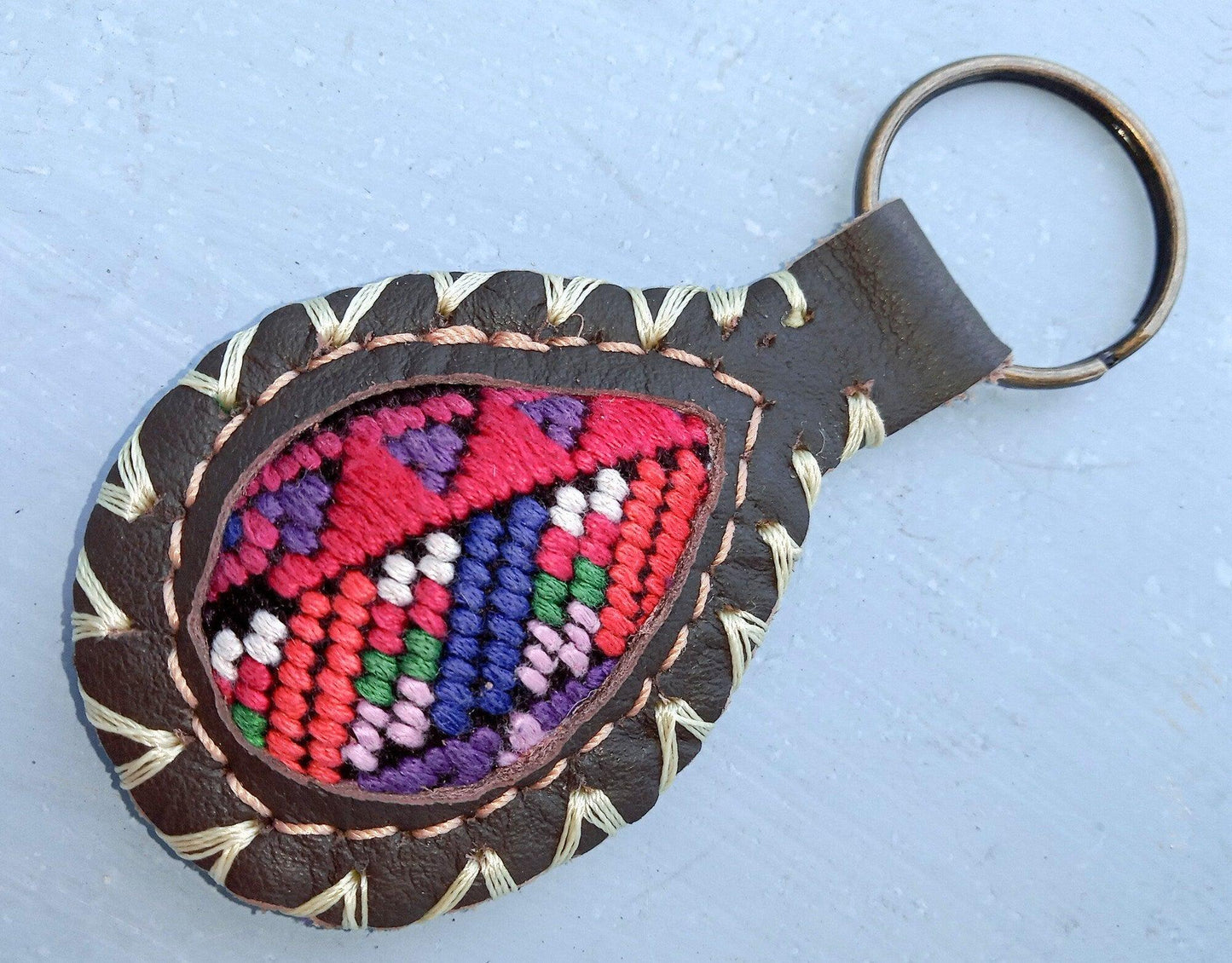 Genuine Leather/Huipil Key Chains