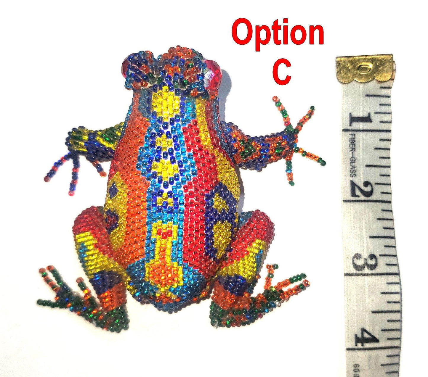 Czech Glass Hand Beaded Iguana Lizard Alligator Turtle Frog Ornament