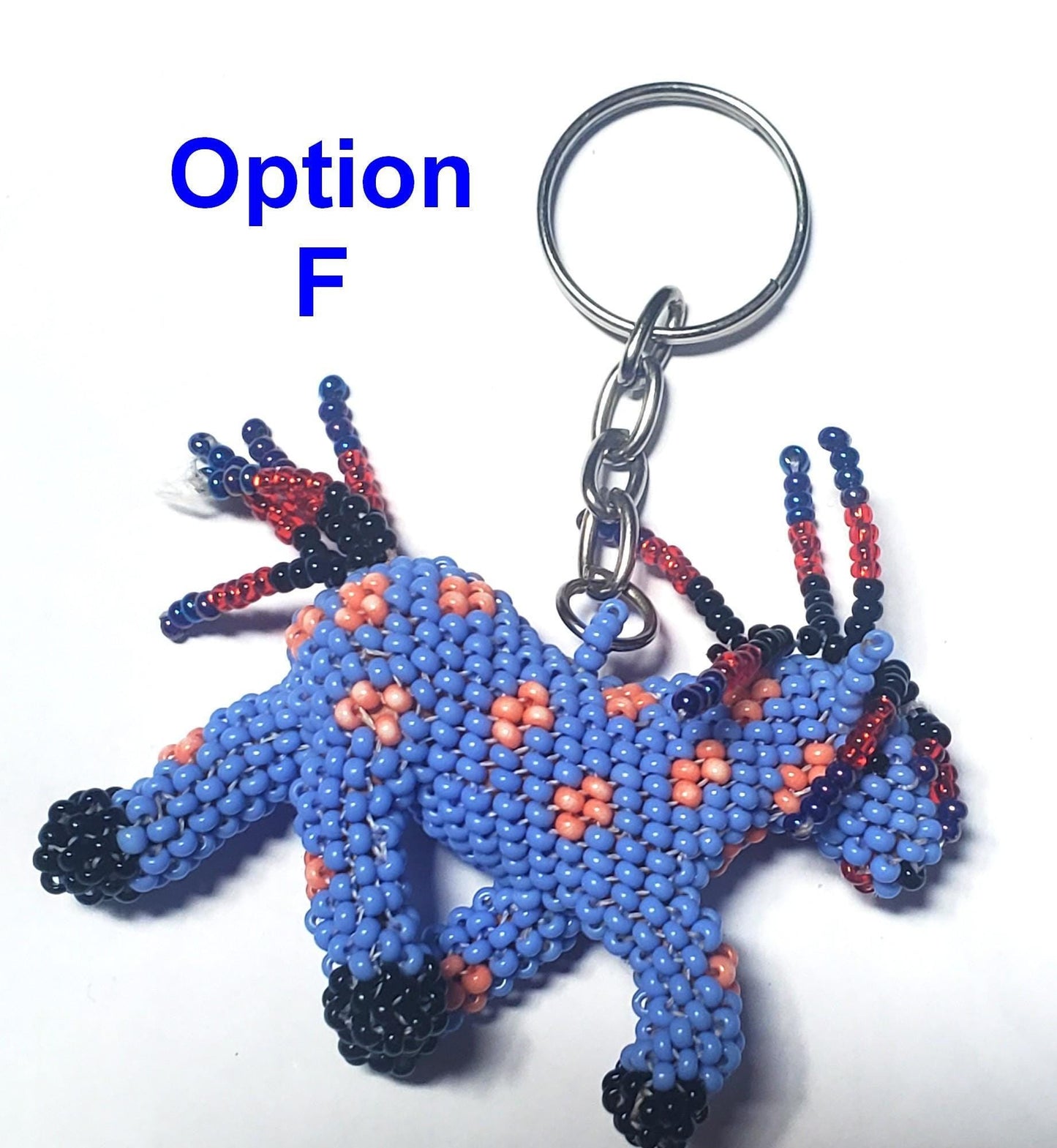 BEADED HORSE Hanging ORNAMENT Gift For animal Lovers - Czech Glass Seed Beads And Nylon Thread