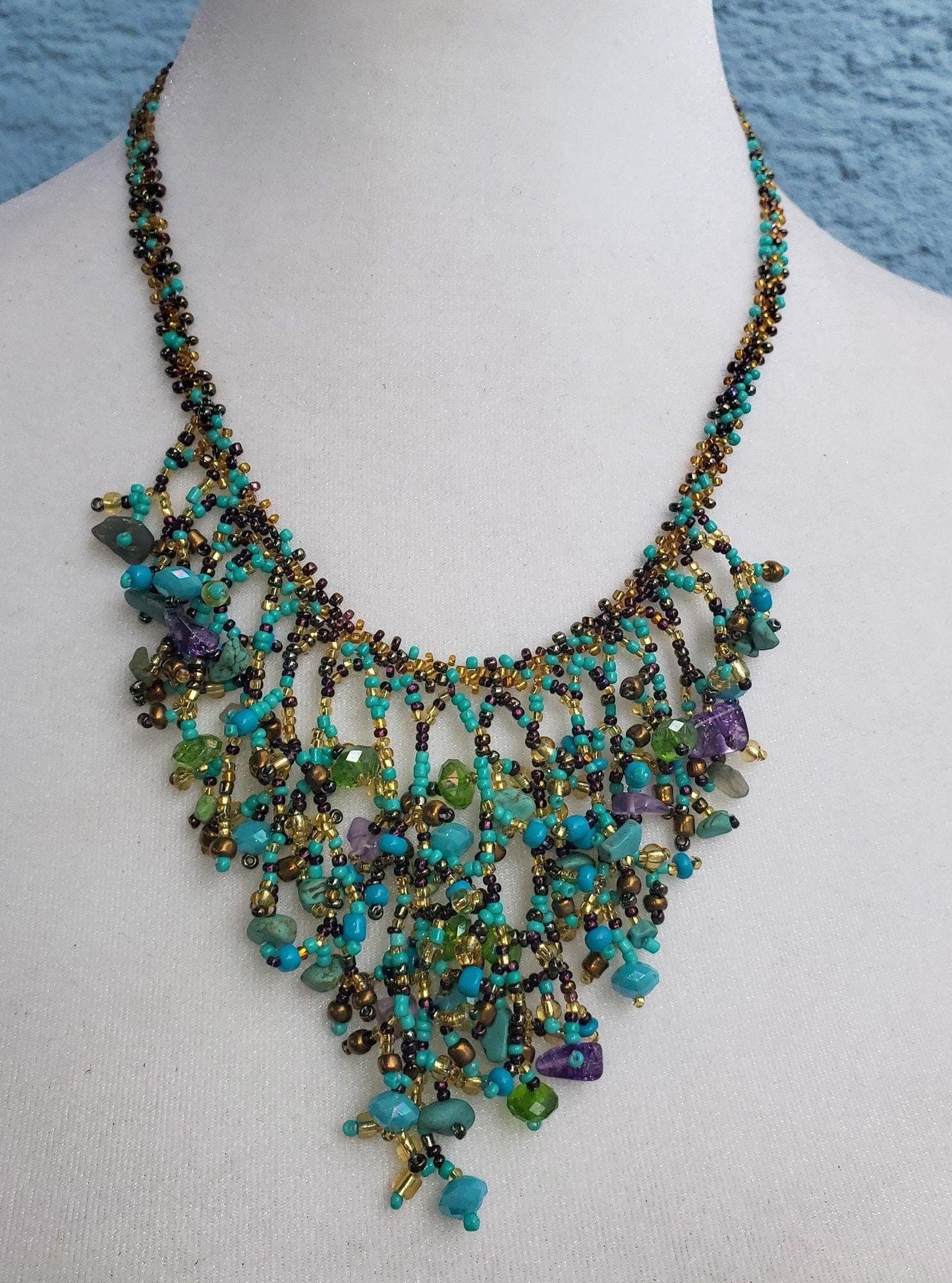 Beaded Czeck necklaces