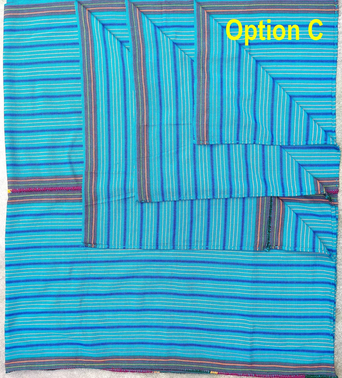 Rainbow multicolor separe blanket throw -King size-