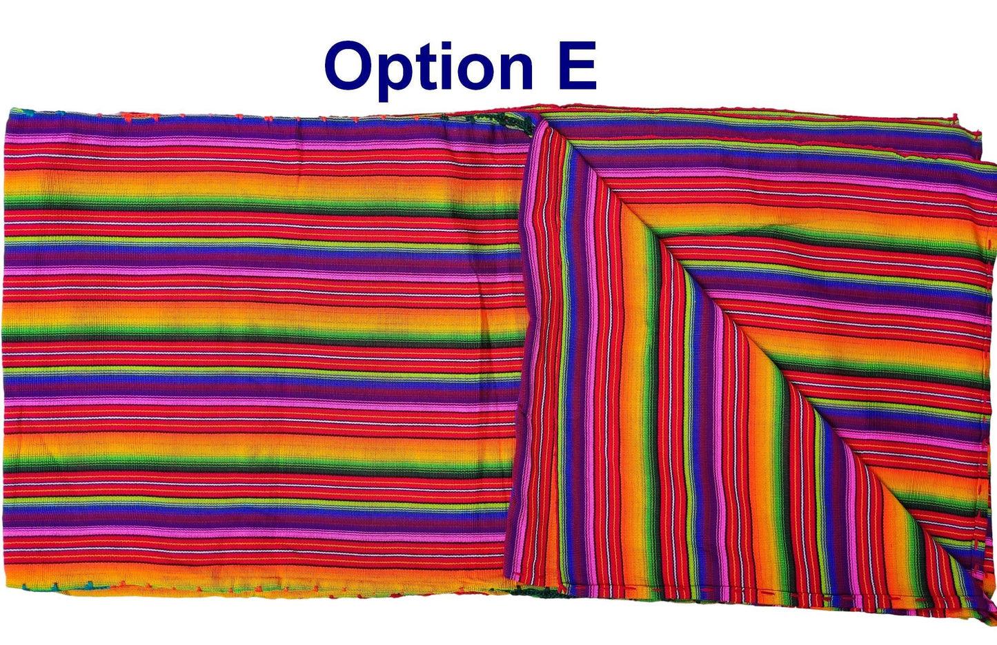Rainbow multicolor separe blanket throw -King size-