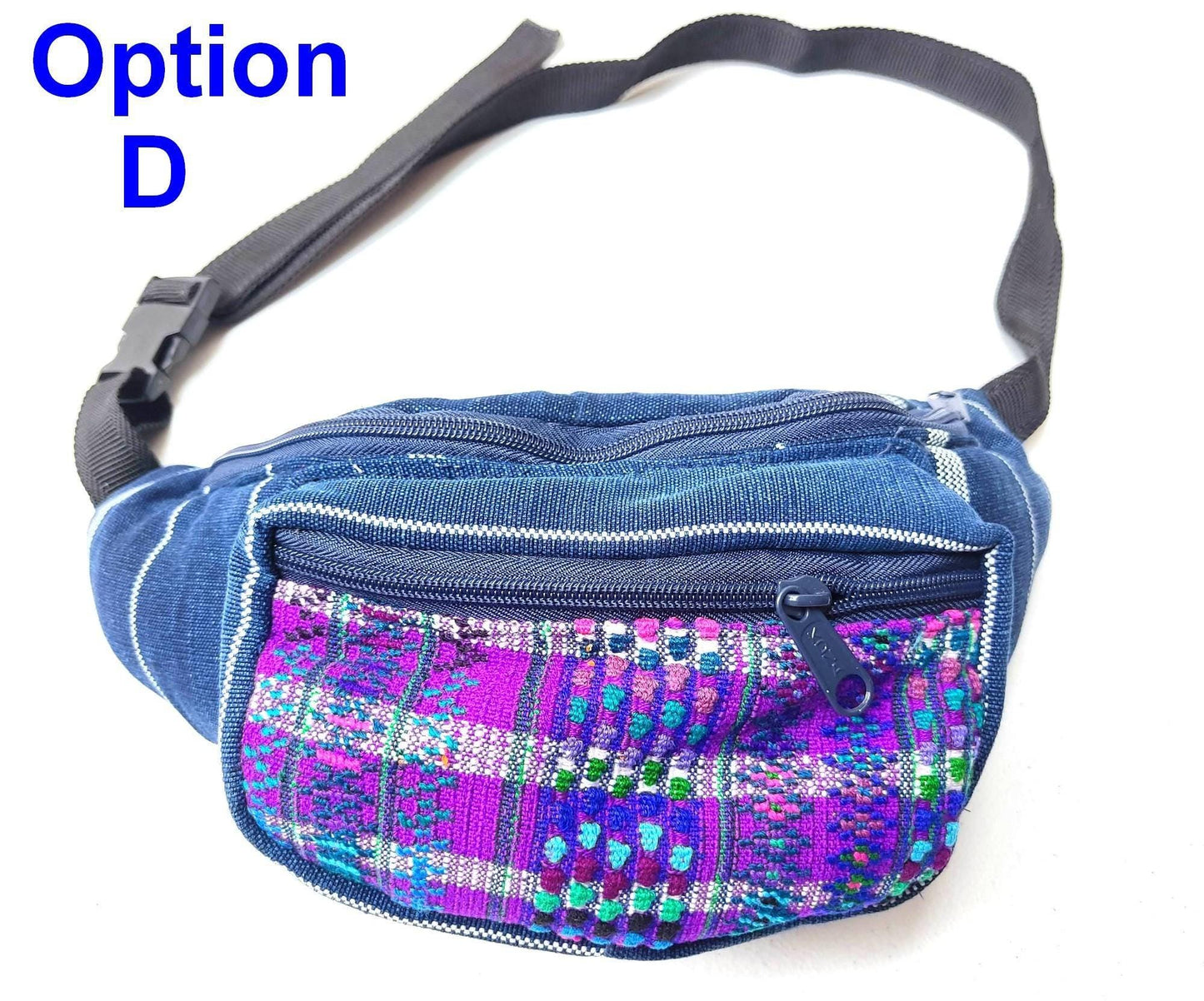 Guatemalan Weaved Multipocket Fanny Pack