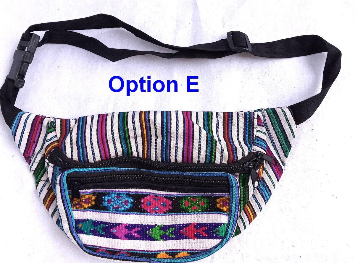 Guatemalan Weaved Multipocket Fanny Pack