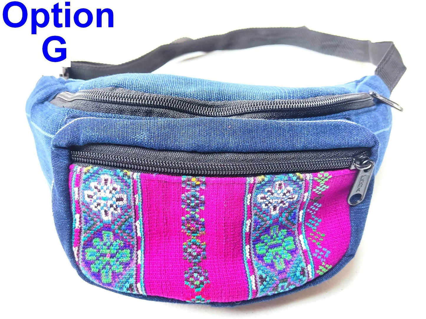 Guatemalan Weaved Multipocket Fanny Pack