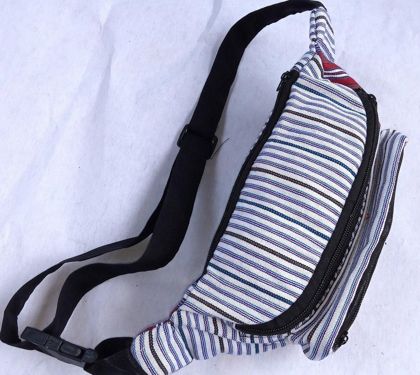Guatemalan Weaved Multipocket Fanny Pack