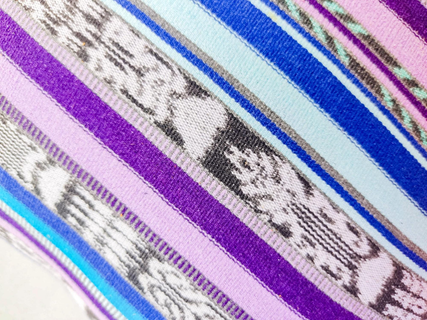Cotton Handmade IKAT PILLOW Case CUSHION Cover -18x18- 20x20 Customizable Sizes