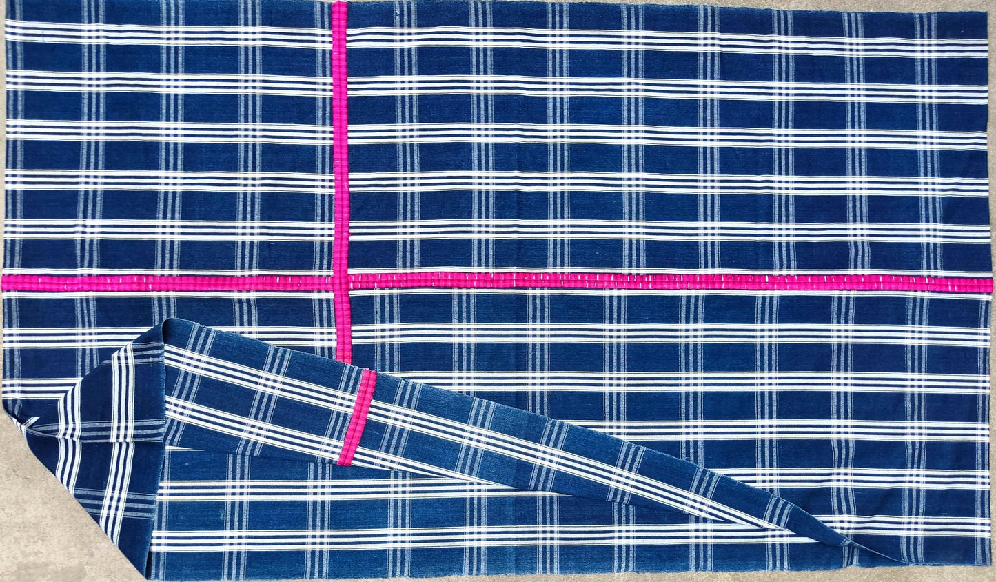 GUATEMALAN Santa Maria De Jesus Cotton CORTE FABRIC Per Yard - Vintage Embroidered Hand Woven Fabric
