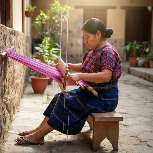 GUATEMALAN Handwoven Ethnic TEXTILE Vintage FABRIC Per Yard - Unique Hand weaved Textile Fabric For Multiple Purposes