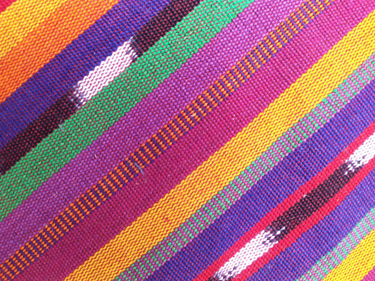 GUATEMALAN Handwoven Ethnic TEXTILE Vintage FABRIC Per Yard - Unique Hand weaved Textile Fabric For Multiple Purposes