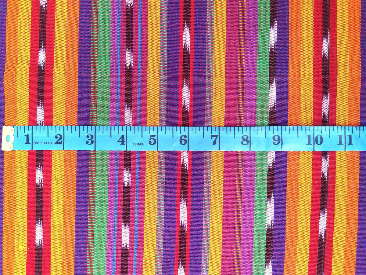 GUATEMALAN Handwoven Ethnic TEXTILE Vintage FABRIC Per Yard - Unique Hand weaved Textile Fabric For Multiple Purposes